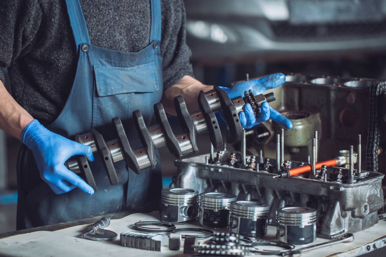 Engine repair -  Ozirvu 